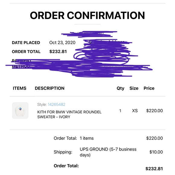 Kith for BMW Vintage Roundel Sweater - Picture 7 of 7